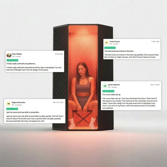 Saunai ® The World's First Clinical-Grade At-Home Red-Light Sauna
