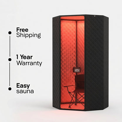 Saunai ® The World's First Clinical-Grade At-Home Red-Light Sauna