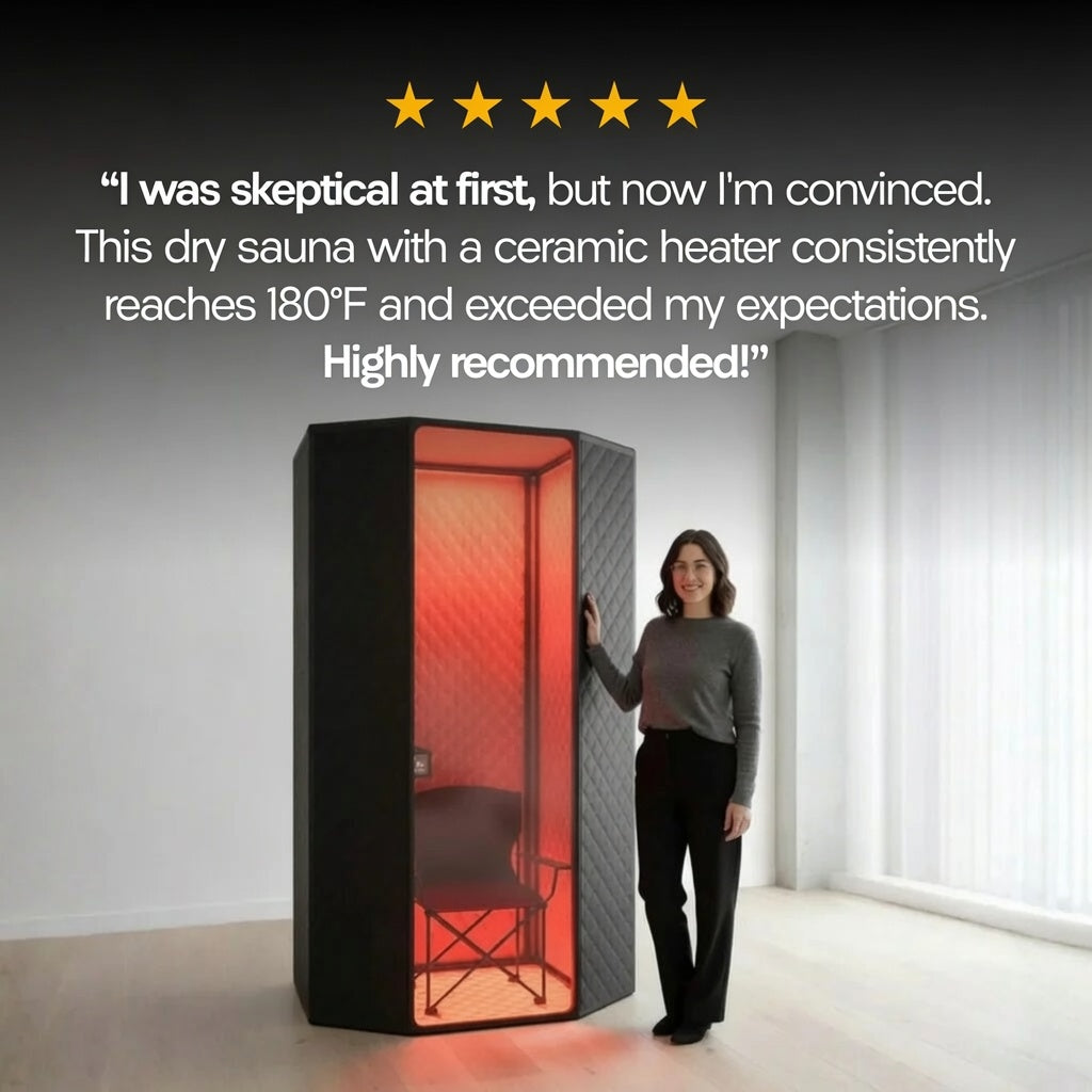 Saunai ® The World's First Clinical-Grade At-Home Red-Light Sauna