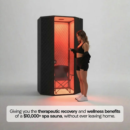Saunai ® The World's First Clinical-Grade At-Home Red-Light Sauna